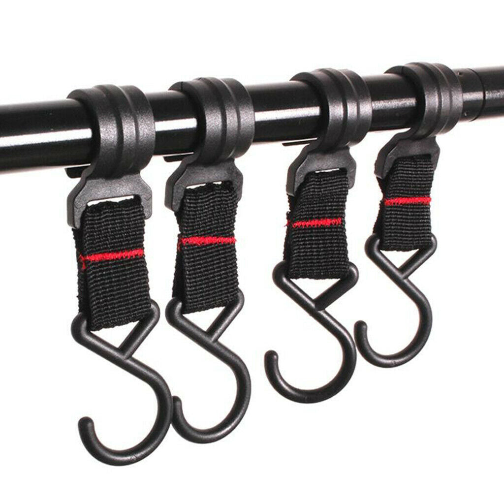 2X Outdoor Awning Tent Hanging Hook Tool Holder for Camping Cookware Inner 19mm
