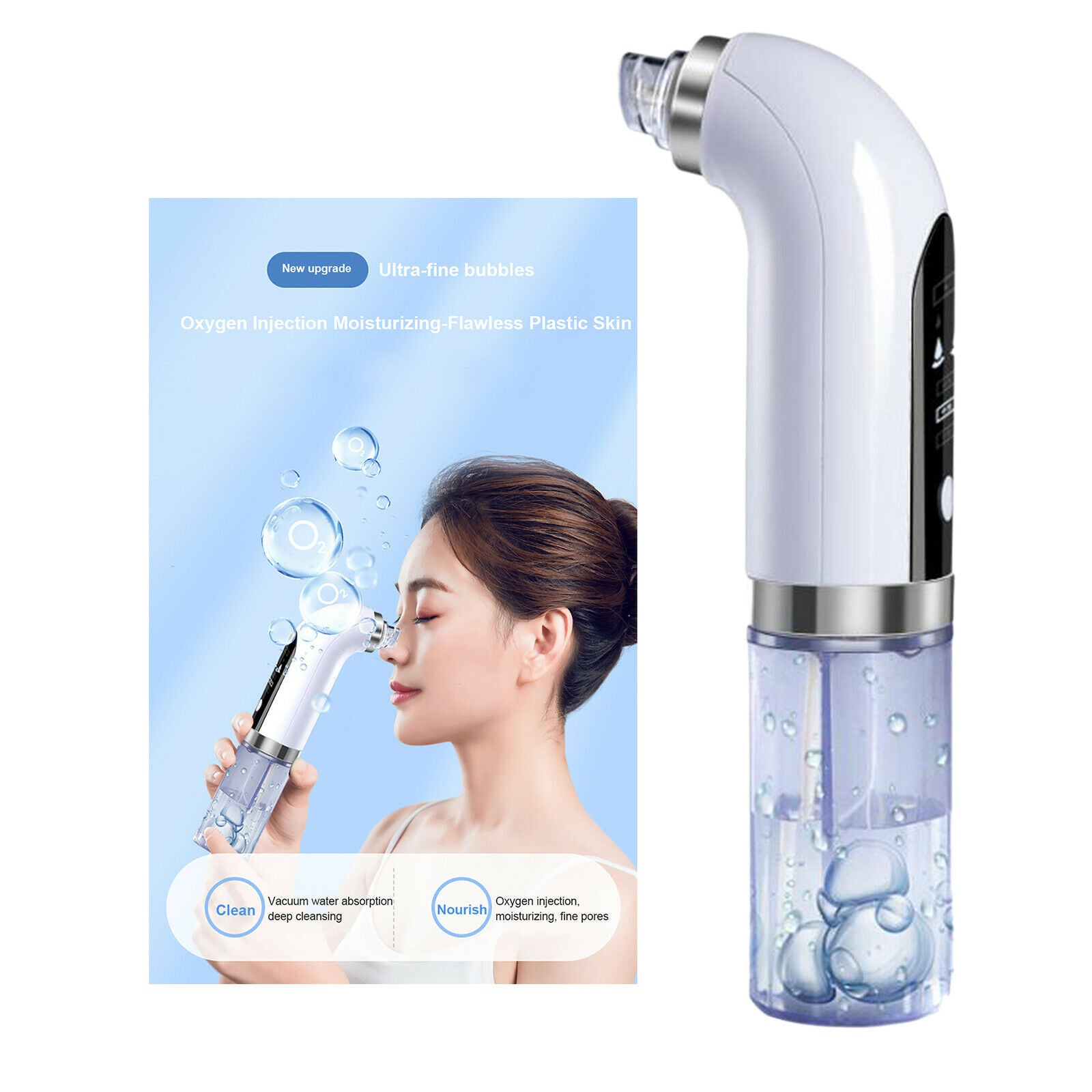Small Bubble Electric Blackhead Remover Vacuum Cleaner Facial Skin Care