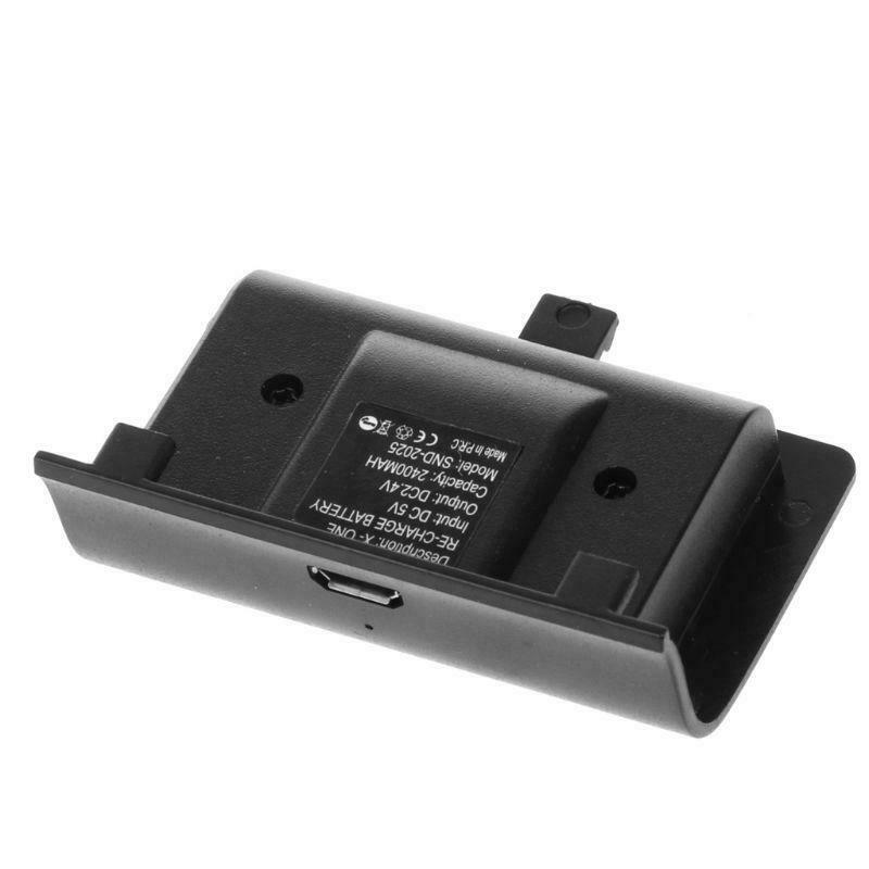 New NI-MH 2400MAHCharger Kit Rechargeable Battery Pack + USB Cable For Xbox One