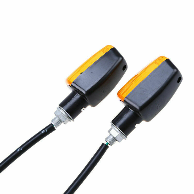 4PCS Turn Signals Indicator Lights Universal Motorcycle Dirt Pit Bike Scooter
