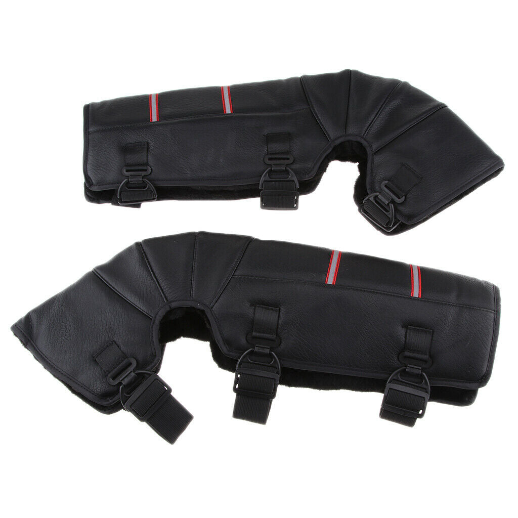 Motorcycle Knee Pads Protective Kneepad Warmer Guards Adjustable Strap Leggings