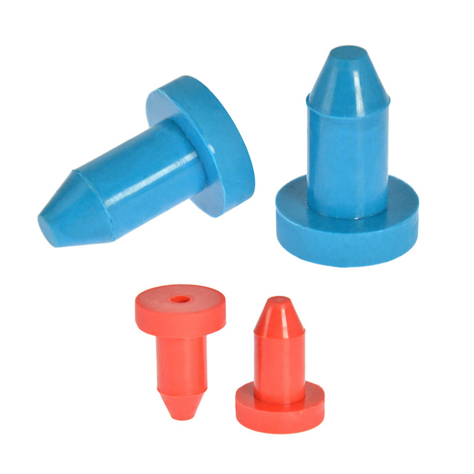 2pcs 1/2 Push-in Kayak Drain Plugs Stoppers for   8SS Fishing Boats Blue