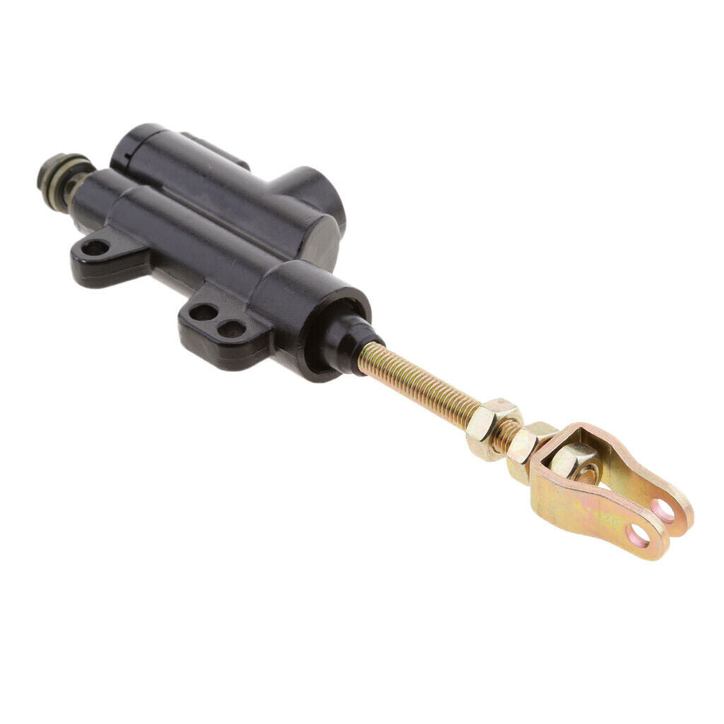 Black Rear Hydraulic Brake Master Cylinder Pump For Motorcycle ATV