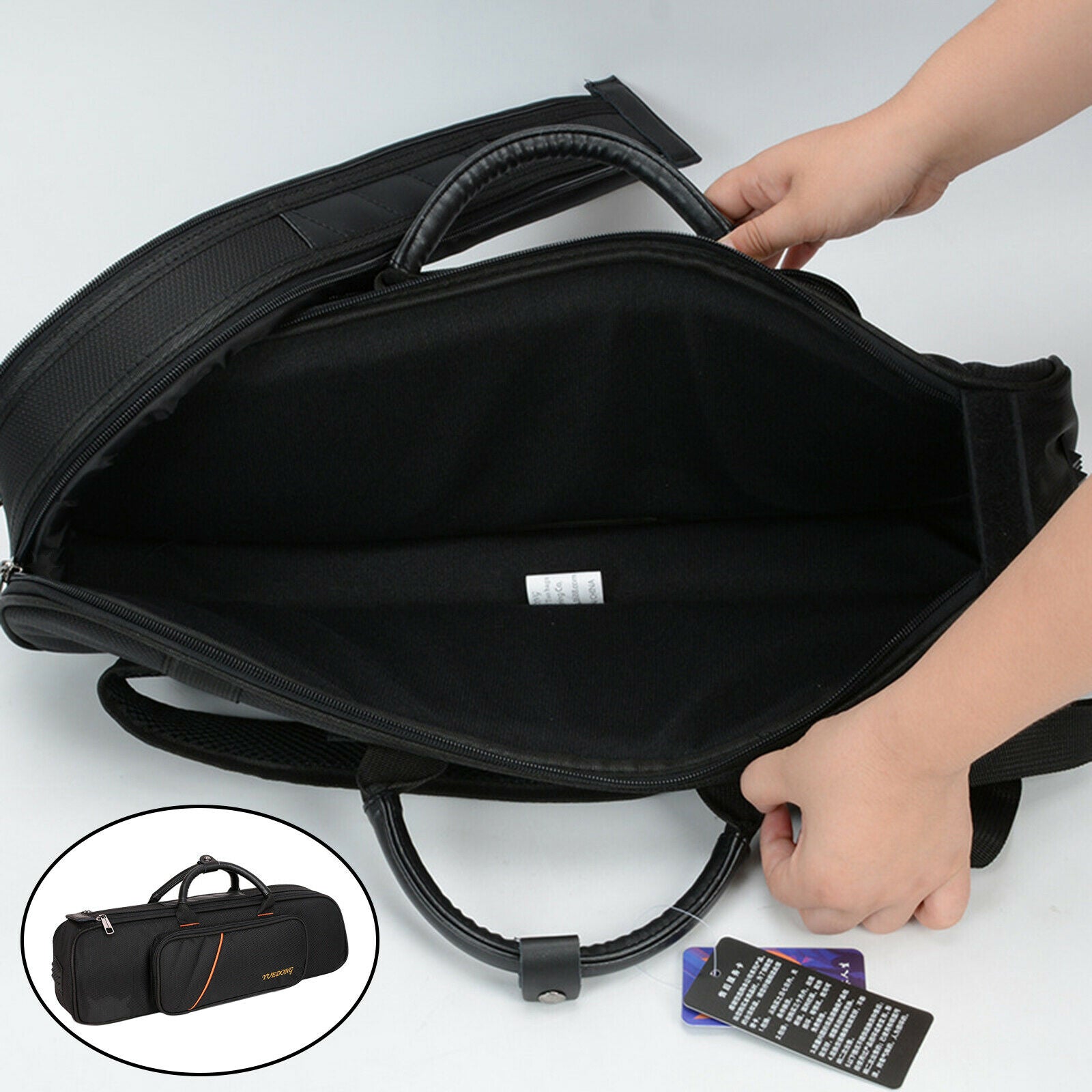 Trumpet Carrying Handbag Soft Lightweight Oxford Cloth with with Strap