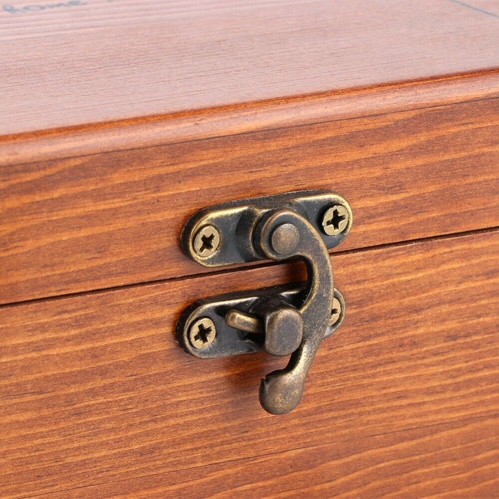 Wooden Sewing Box Treasure Box Needle And Thread Storage Box Home Organizer