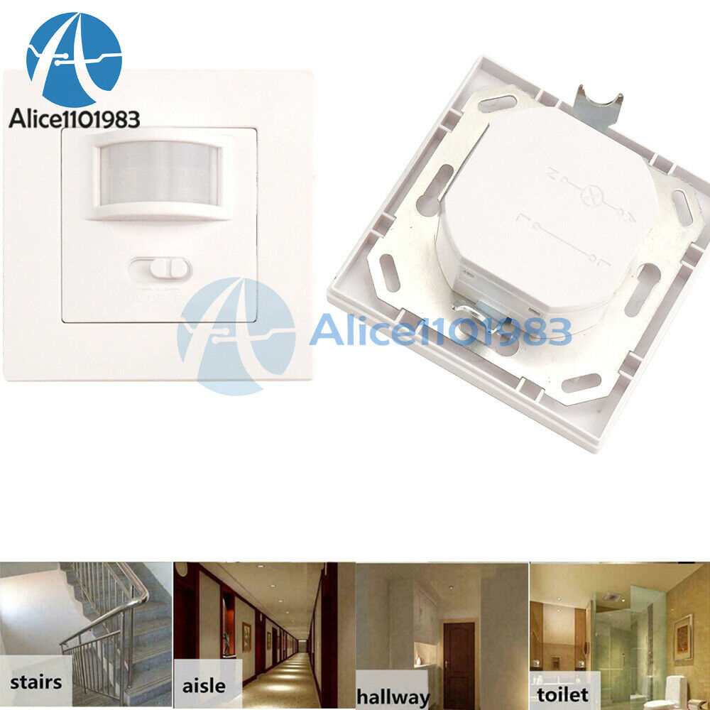 Human Body Infrared Sensor Module Switch AC110-240V 86 Panel Type 2-Wire