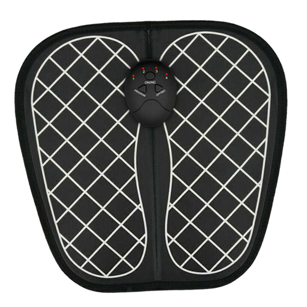 2pcs Electric Foot Massager Mat Vibration Acupoints Massager Relieve Fatigue