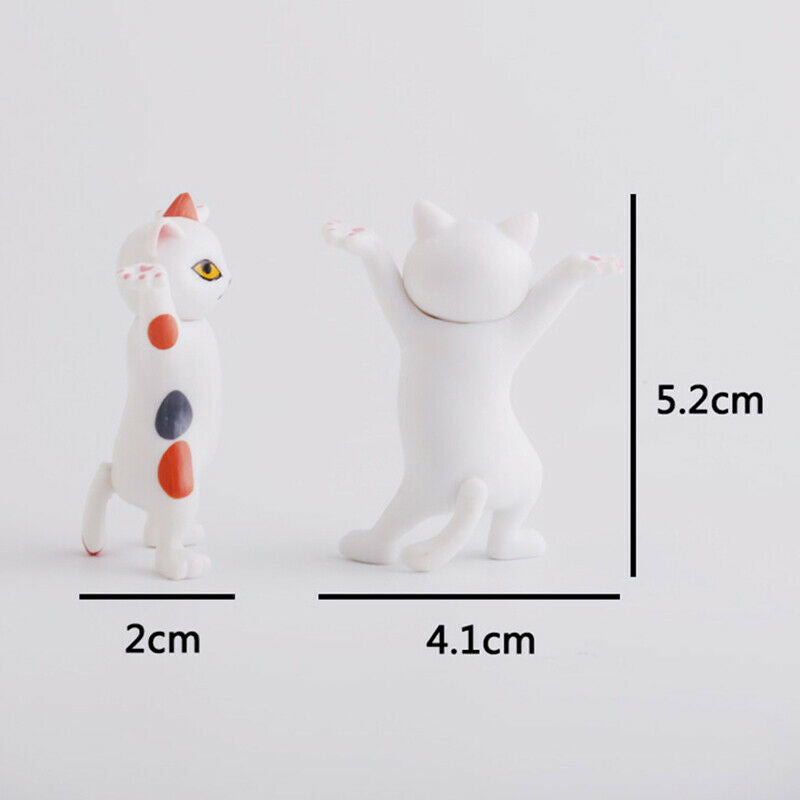 5Pcs Pen Holder Stand Pens Cat Cute Desk Funny Penholder  Stationery Orna.l8