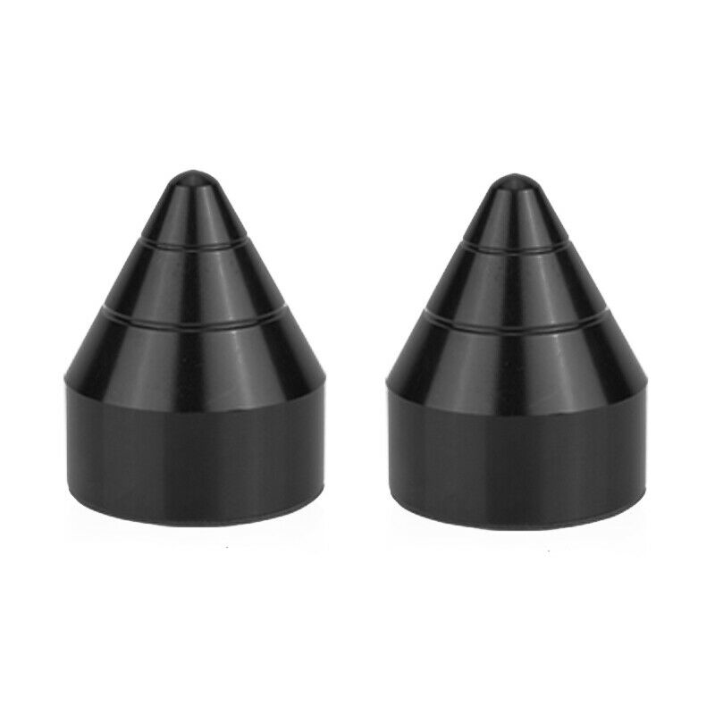 2PCS Car SUV Truck Rear Bumper Spike Guard Protector Anti Collision Nail Black