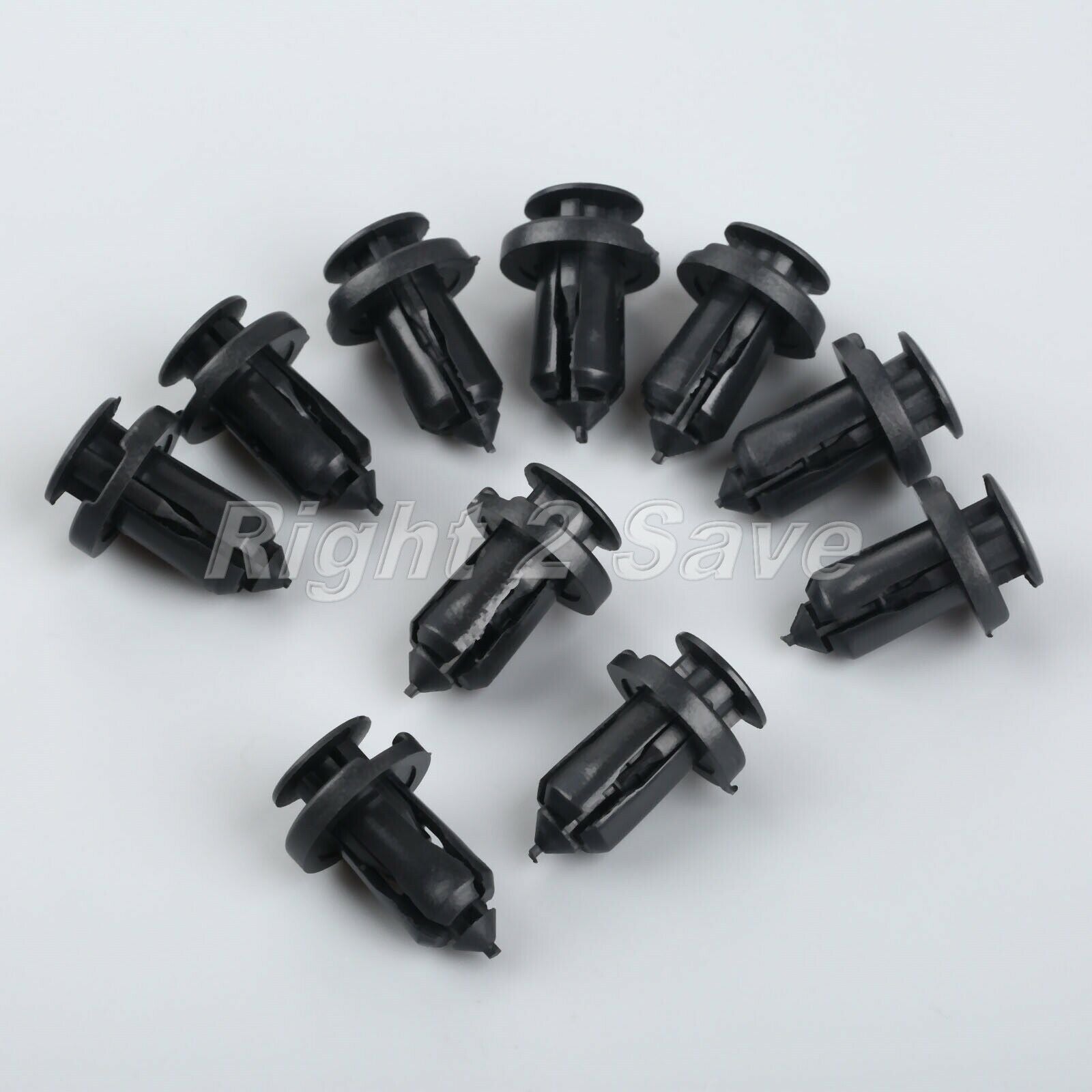 10x Car Bumper Clips Trim Fastener Rivet Fit For SUBARU IMPREZA LEGACY FORESTER