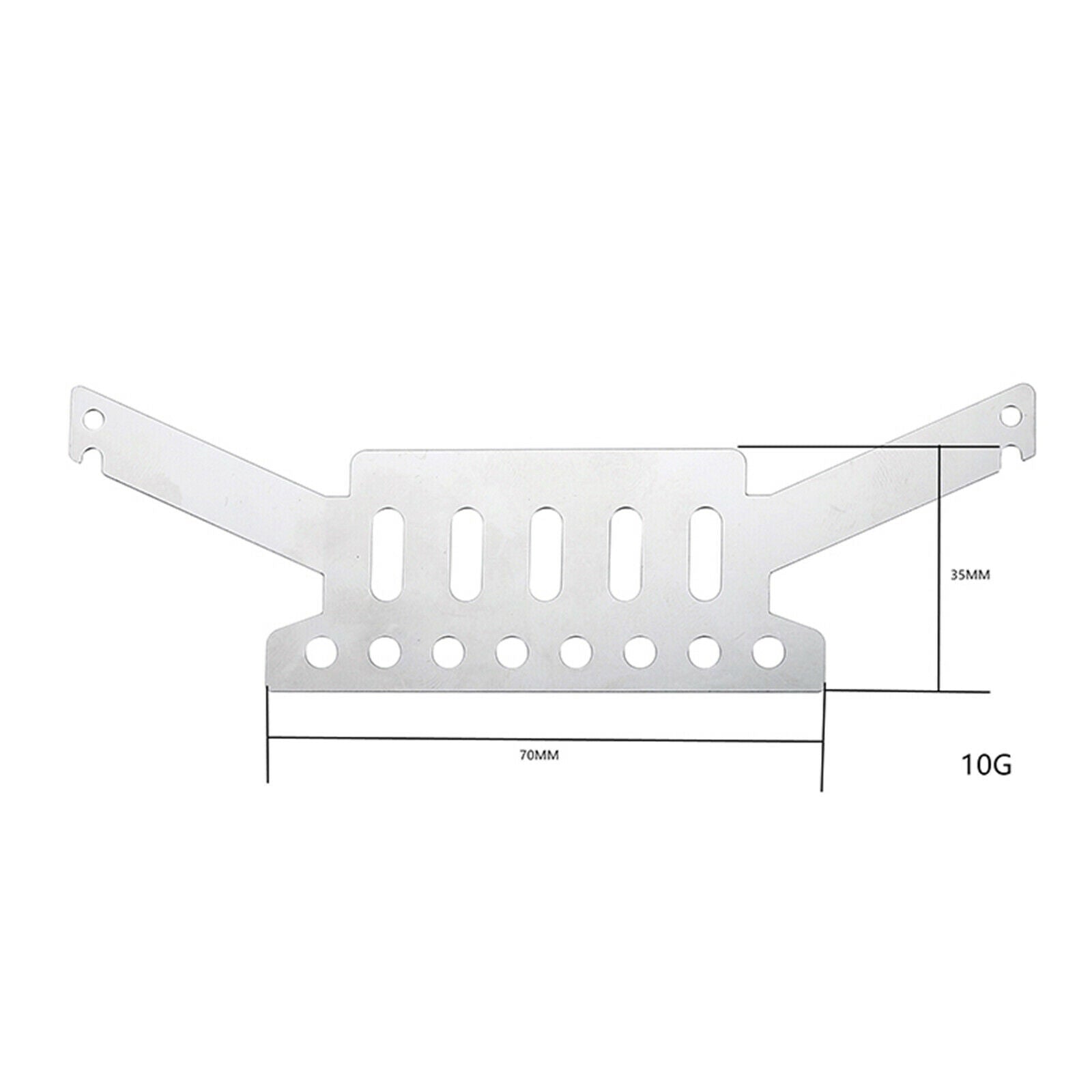 Front Chassis Armor Guard Bottom Protection for MN D90 D91 1:12 RC Car