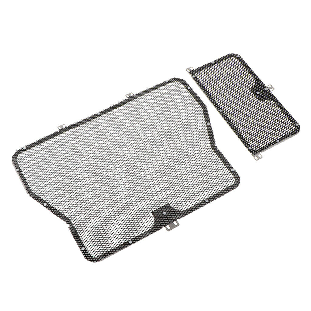 Oil Cooler Guard Cover Kit Universal for BMW HP4 S1000RR S1000R/RR/XR Black