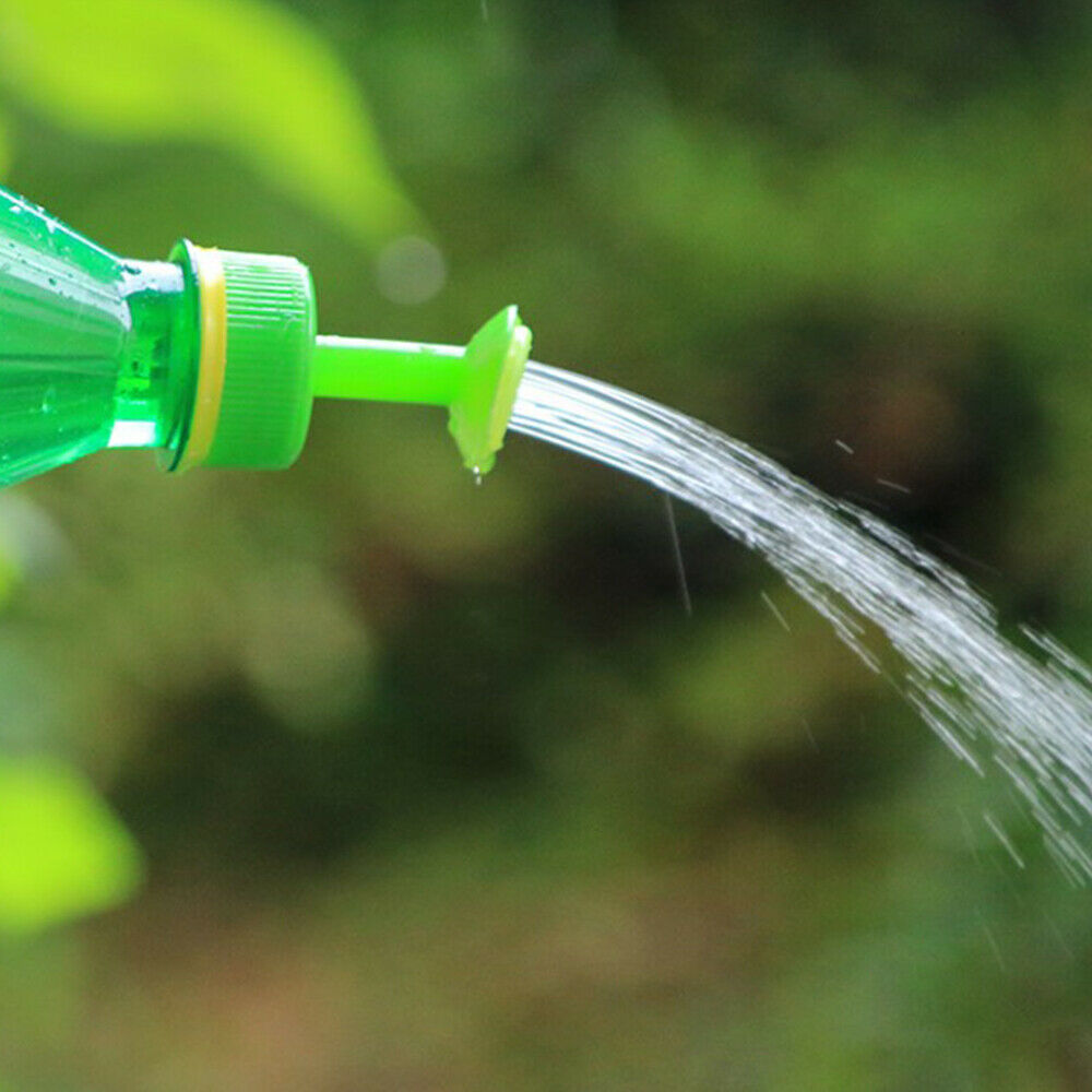 8Pcs Plastic Bottle Cap Sprinkler Watering Little Sprinkler Head Watering Nozzle