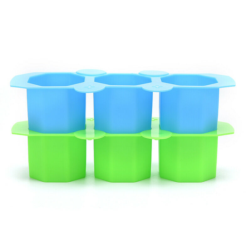 Octagonal Silicone Mold Concrete Fleshy Flower Pot Candlestick Mold DIY C.l8