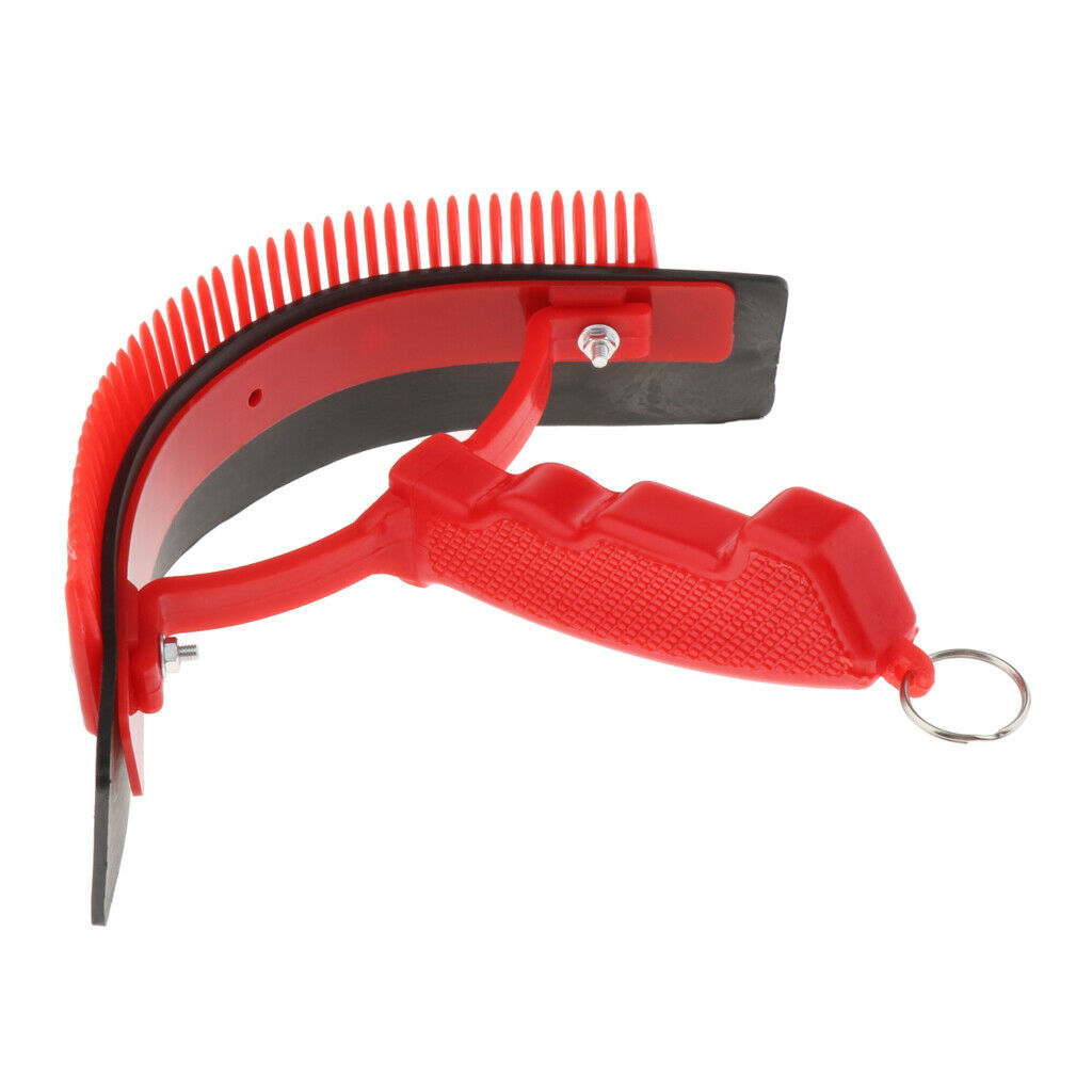 2 In 1 Portable Horse Plastic Sweat Scraper with Soft Touch Gel Handle-Sturdy
