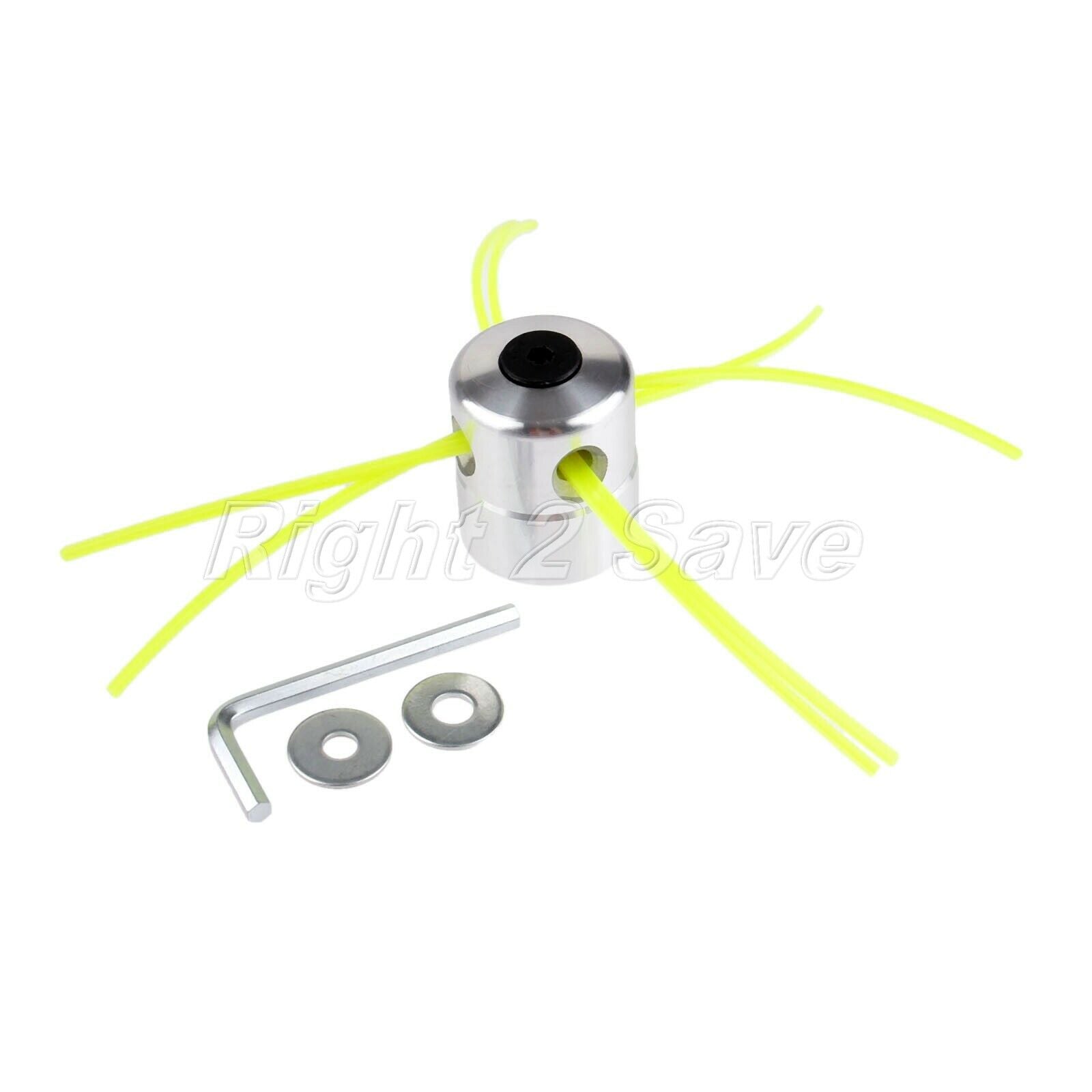 Universal Brush Cutter Line Spare Parts Aluminum Grass Trimmer Lawn Mower Head