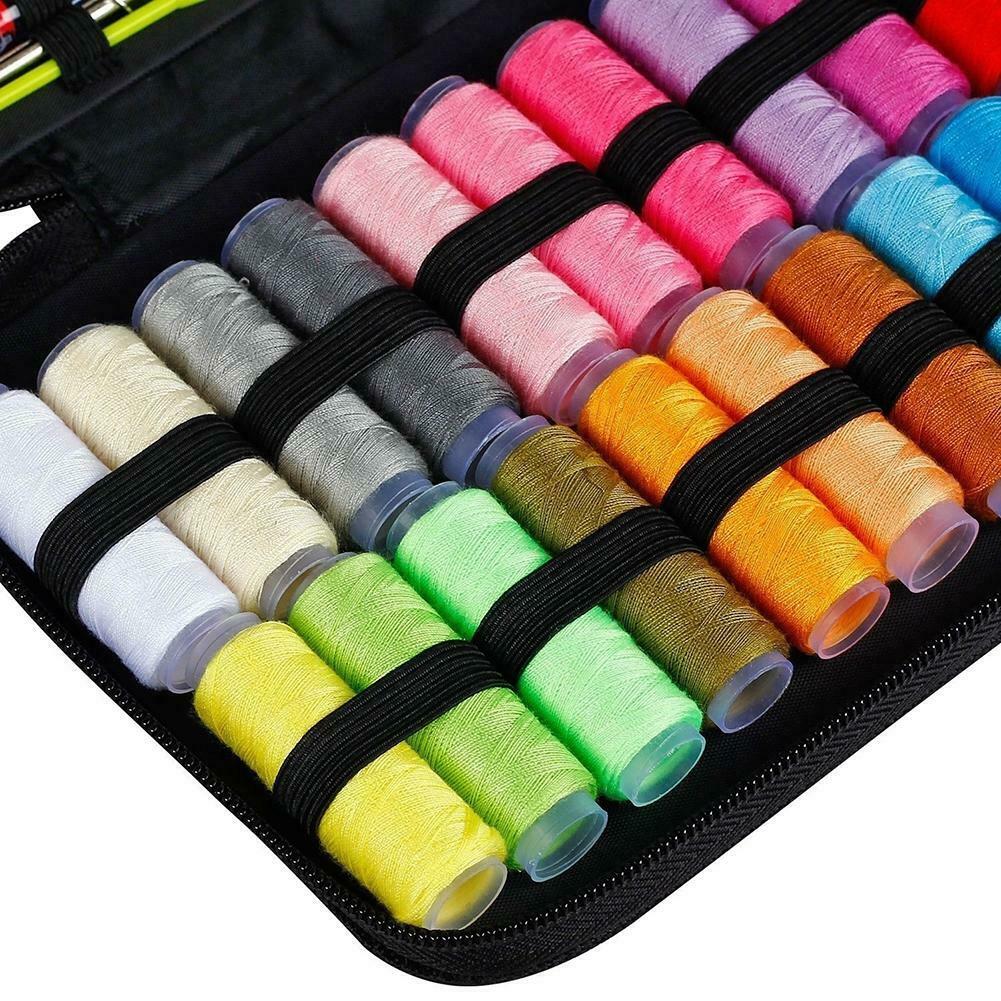 90pcs Multi-functional Sewing Box Kit Set for DIY Quilting Stitching Sewing @