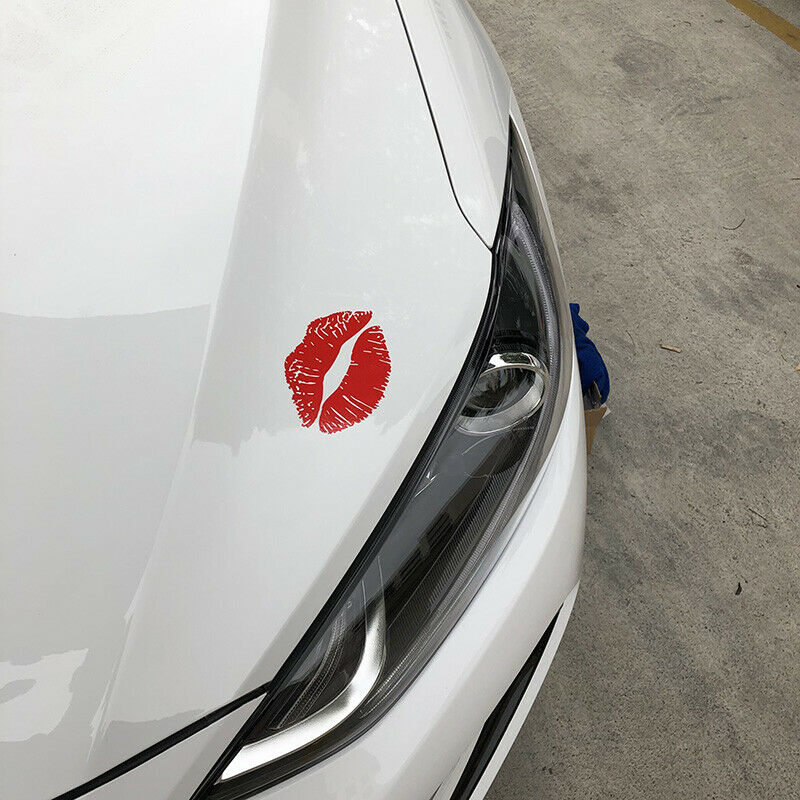 7x5cm Kiss Marks Fuel Cap Decals Car Styling Decoration Stickers Car Stickers