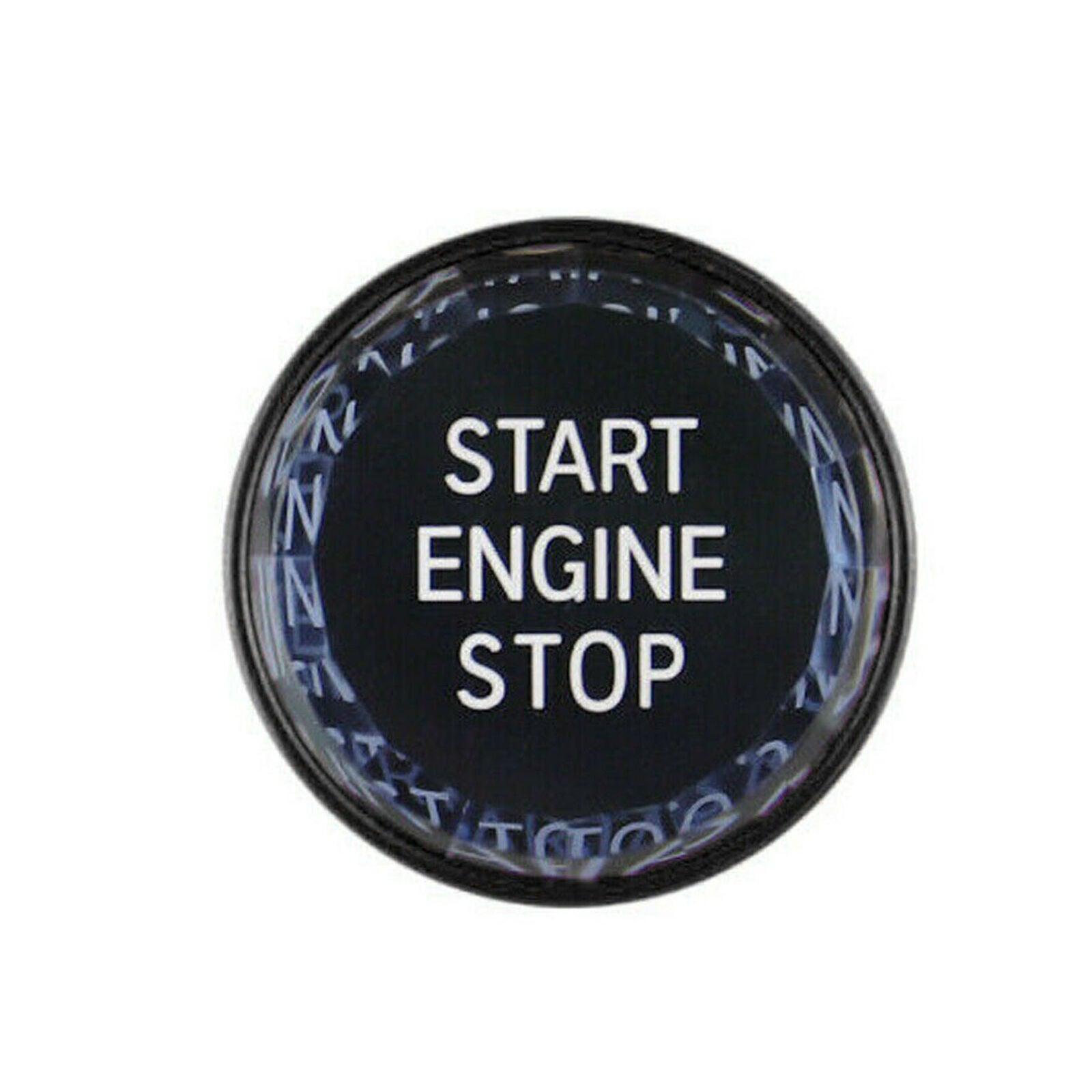 Black Start Stop Engine Button Switch Cover Crystal For BMW F Chassis F30 F10