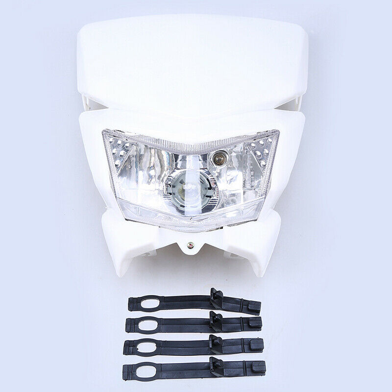 Motorcycle Front Headlight Rubber Straps Halogen Bulb For Yamaha MT07 YZ WR YZF