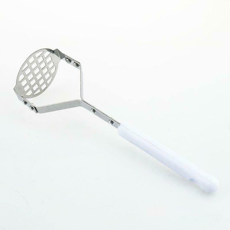 Stainless Steel Potato Masher ricer with Broad and Ergonomic â€“ Fine-grid Mashing