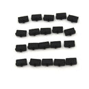 20pcs Soft Plastic USB Port Plug Cover Cap Anti Dust Protector for Female ~S Tt