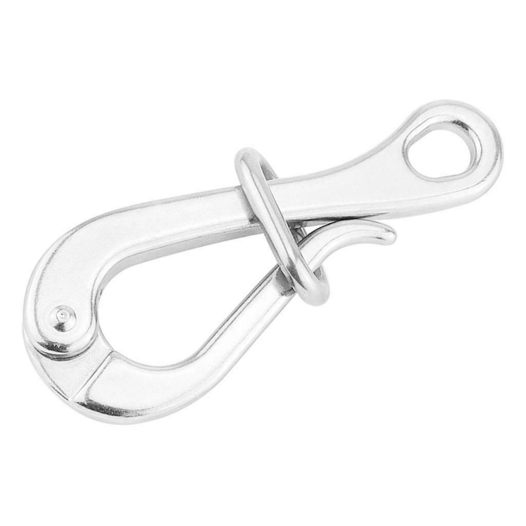 Durable BRAND NEW 100mm STAINLESS STEEL PELICAN HOOK with Quick Release Boat