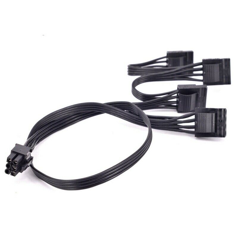 IDE 4Pin Modular Power Supply Cable for Corsair RM1000X RM550X 650X 750X 850X M3