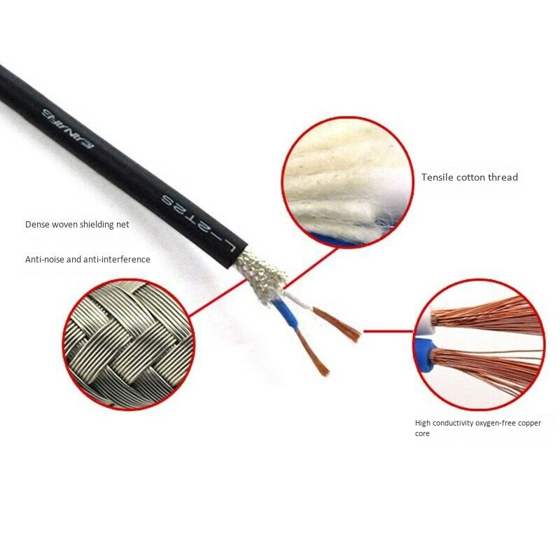 Heareal Double Lotus to Double Lotus Fever Audio Cable Imported RCA to RCA HeaO7