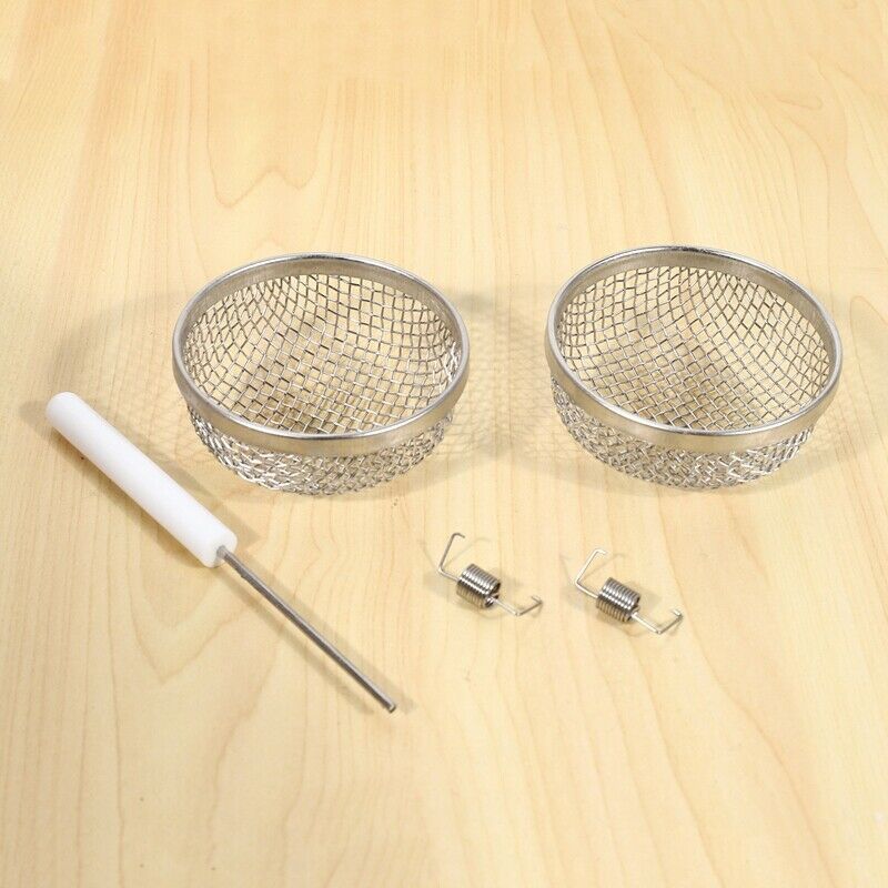 2 Pack Flying Insect Screen Rv Furnace Vent Cover 2.8 Inch Stainless Steel MesK3