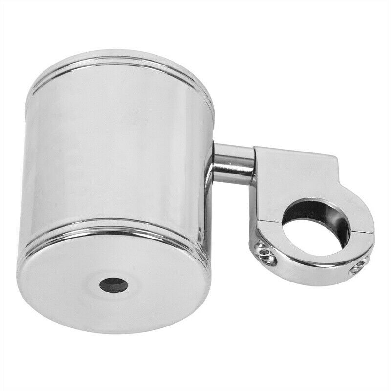 Front Adjustable Handle Cup Holder For Motorcycle Bike ATV 7/8-1 1/4" Handlebar