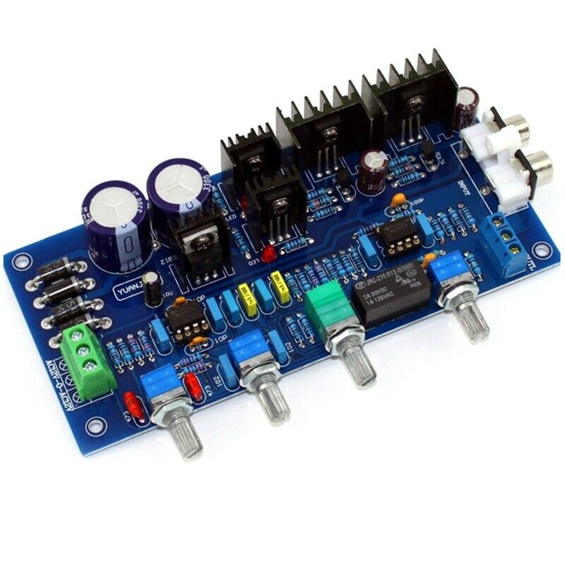 Preamp Tone Board, 2.0 Preamp Stereo HIFI NE5532 Tone Board Preamplifier, AmplF5