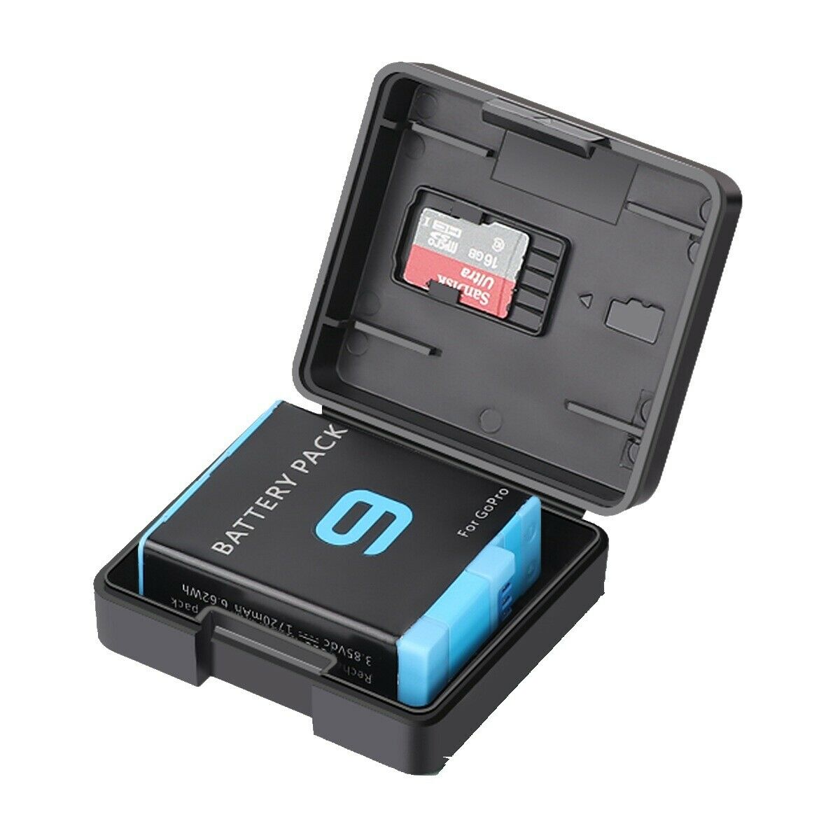 For Go Pro 9 Plastic Battery Case Storage Box Cover Camera for Gopro Hero 9