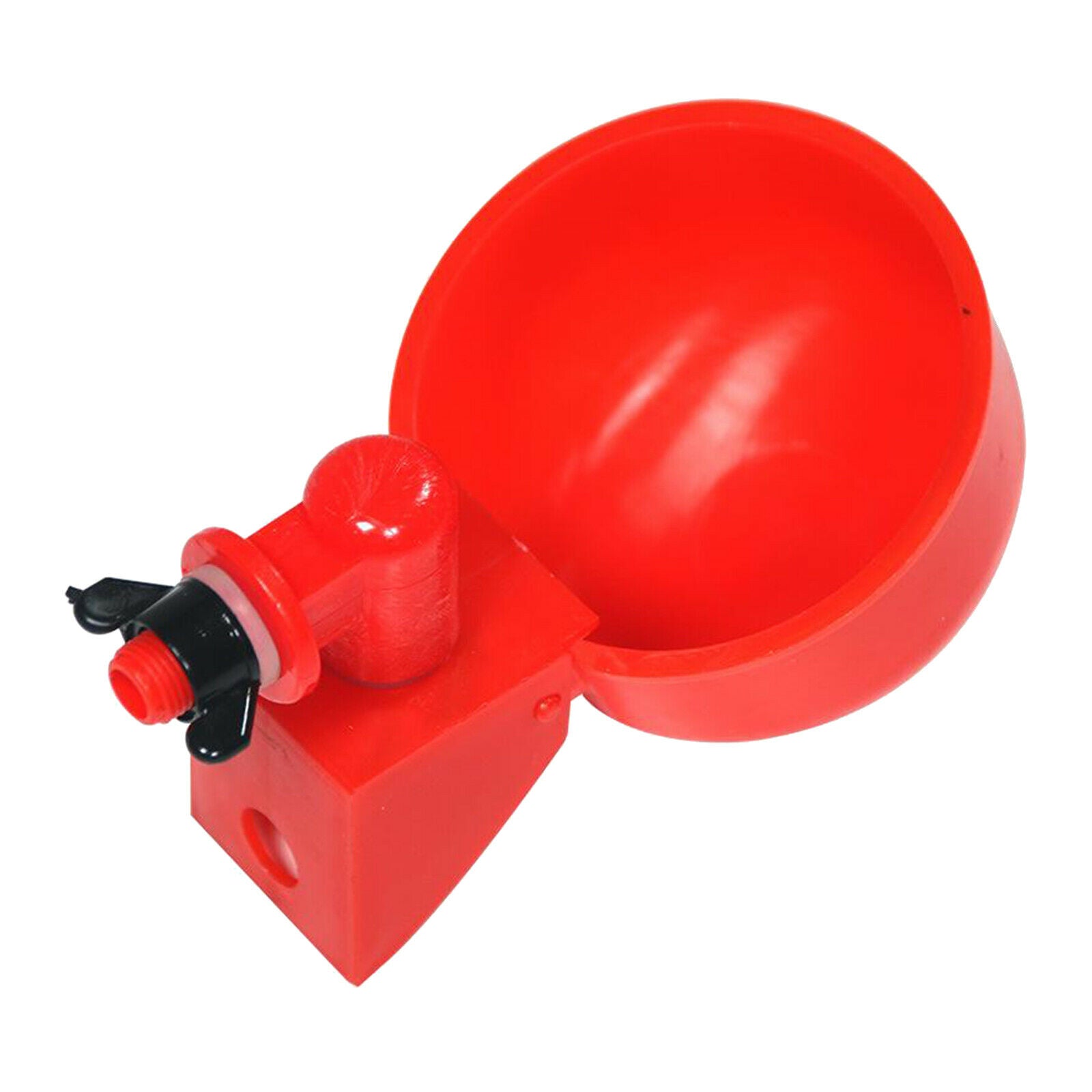 Poultry Watering Cups Drinker Bowl Backyard Plastic Waterer Goose Feeder