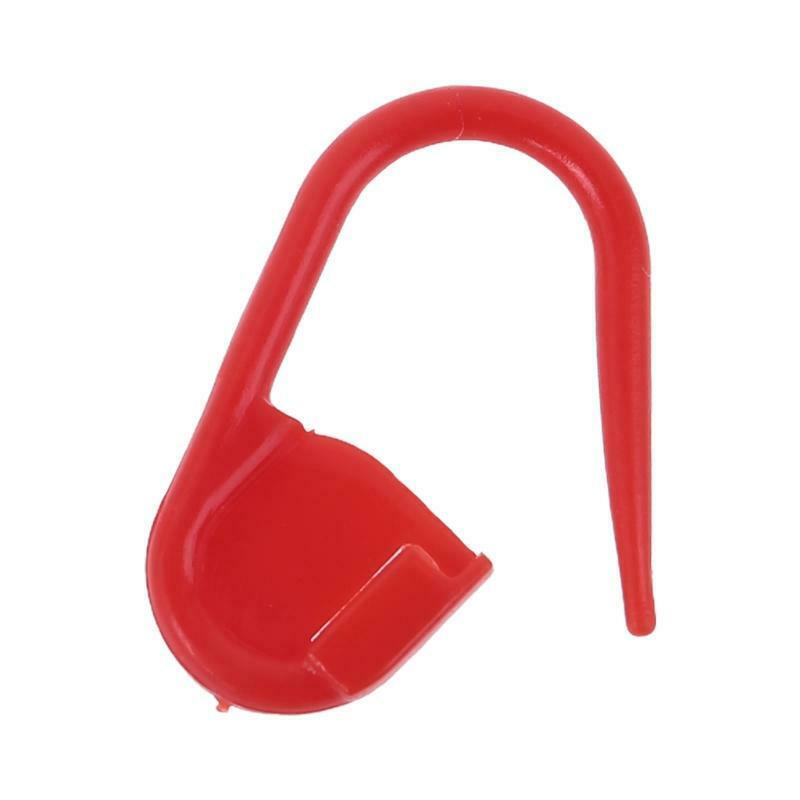 1 Set Yarn Knitting Aluminum Stitch Holders Safety Pins Stitch Counter Marker
