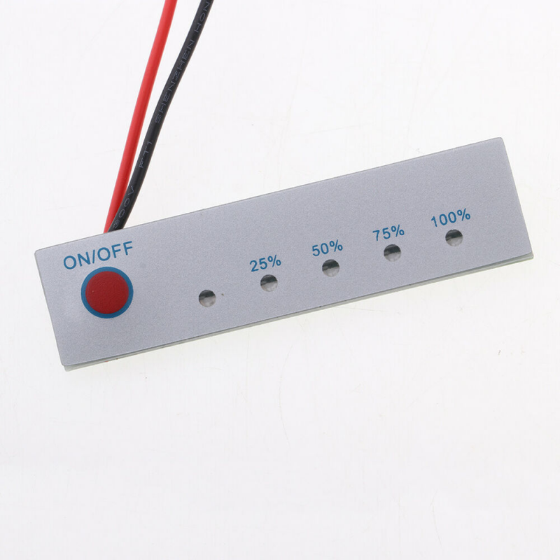 12V 5L Lithium Battery Capacity Monitor Analyzer Tester Indicator
