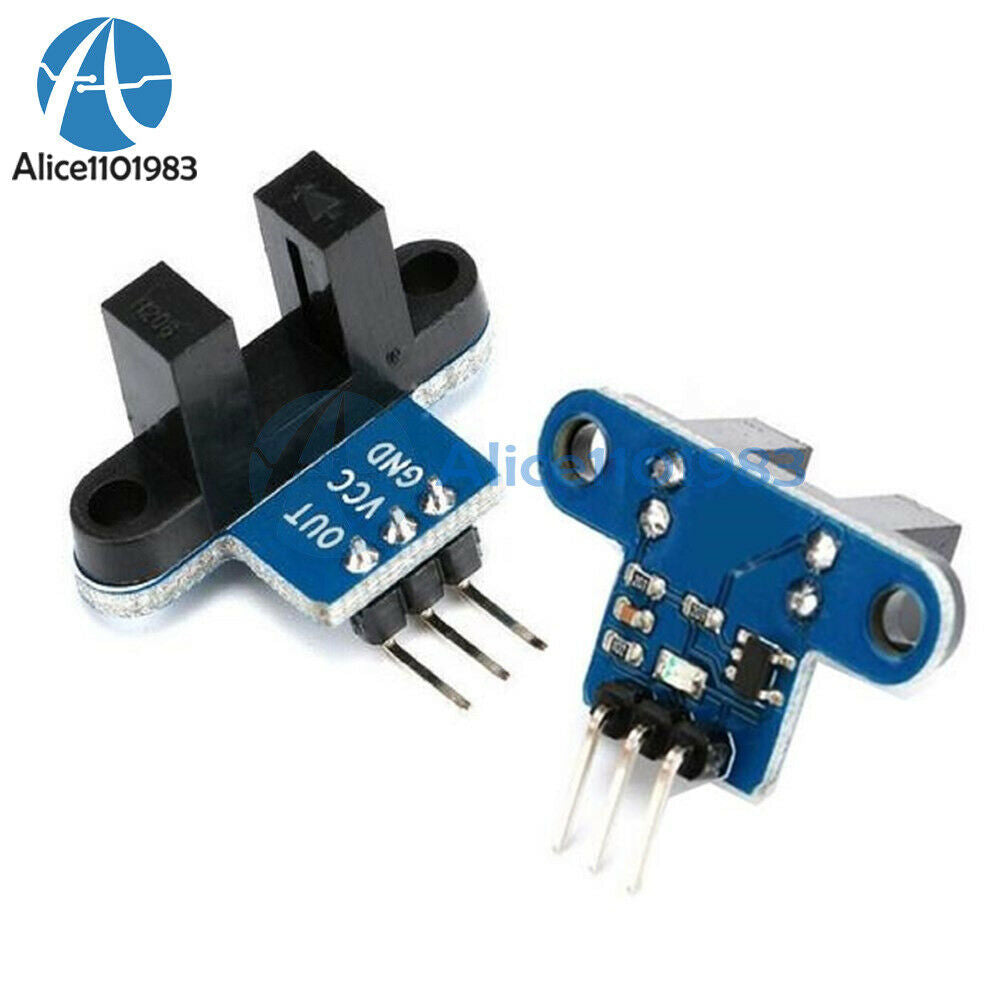 10PCS IR Infrared Slotted Speed Measuring Detection Optocoupler Sensor Module