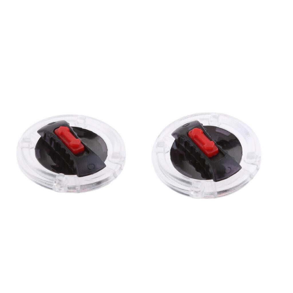2 Pieces Helmet Screen Lens Mounting Fix Base w/ Switch for LS2 Helmet