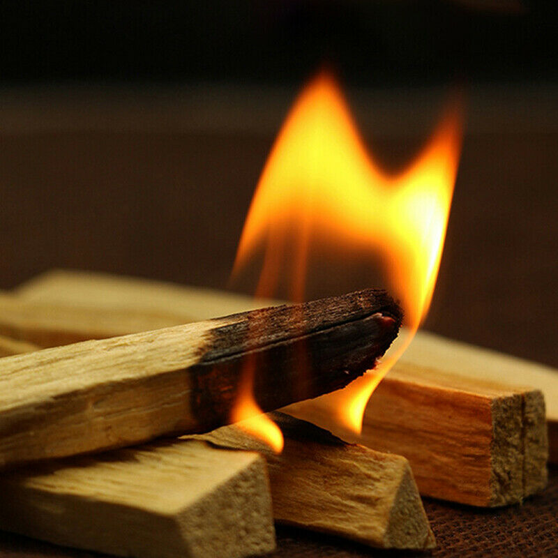 1pc Palo Santo Natural Incense Sticks Wooden Smudging Stick Aromatherapy