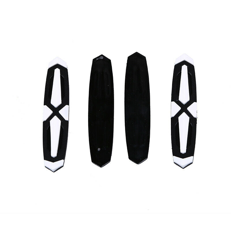 4Pcs/Set Car Door Edge Guard Strip Rubber Scratch Protector Strip Self Adhesive