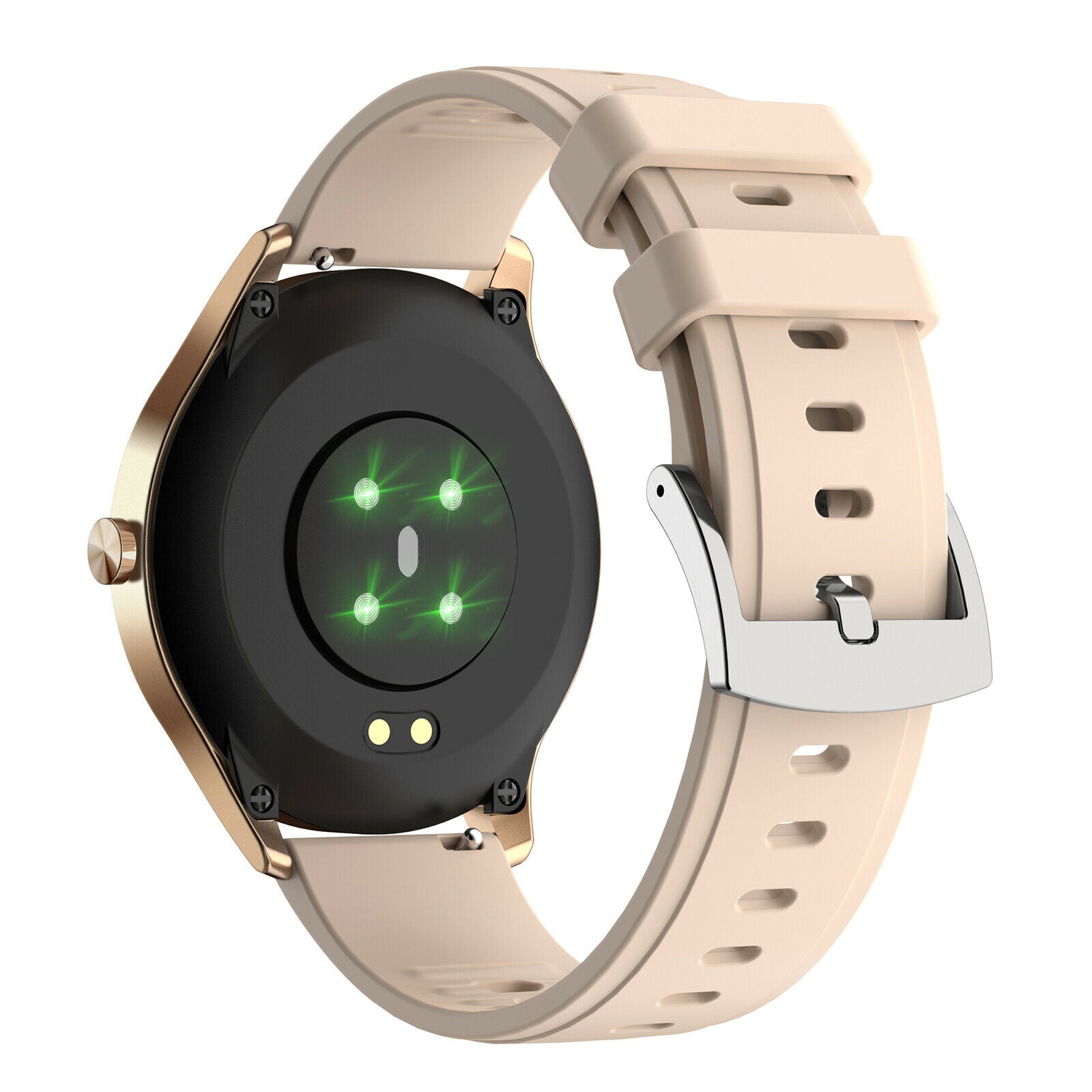 Sports Smart Watch 1.28'' IP67 Waterproof Bluetooth Call Pedometer Golden