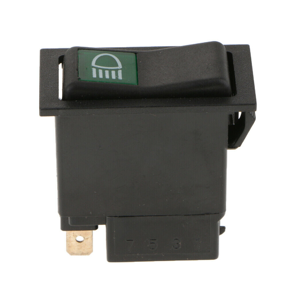 2PCS  2 Pin/3Pin Fog Light On/Off Push Button Rocker Switch for Car Trucks