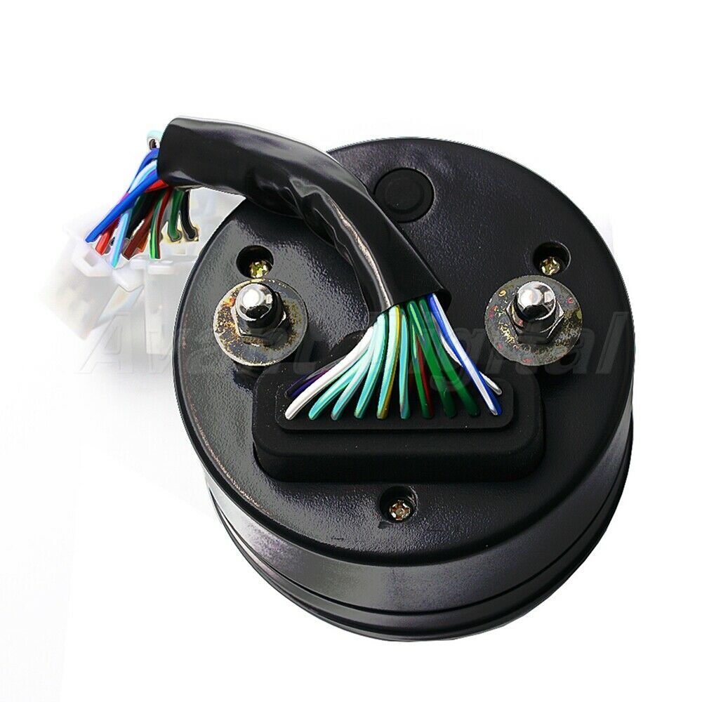 Motorcycle Speedometer Tachometer Odometer Oil Meter Multi-function LED digital