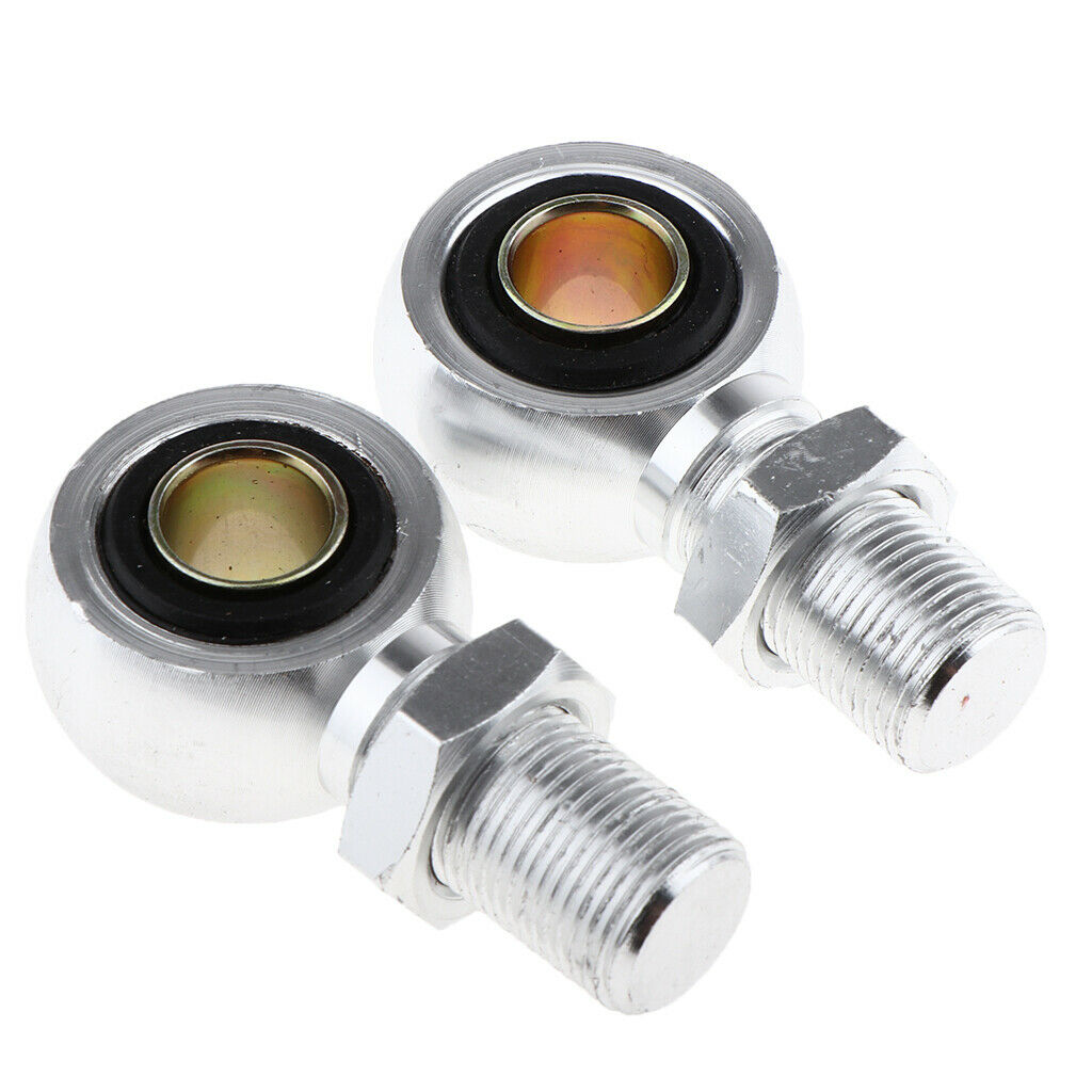 Stylish 2pcs 12mm Adapter O Head O-type End Motorcycle Shock Absorber