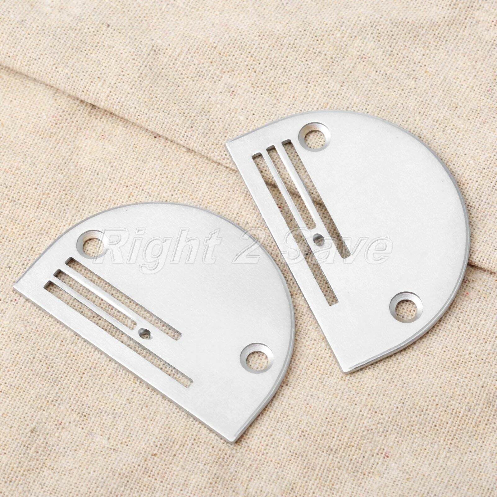 Industrial Sewing Machine Needle Plate B18 Chamfer Edges Pinhole Design Steel