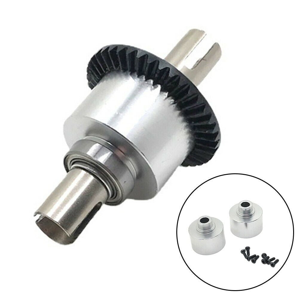2 Piece RC Front and Rear Differential Box for Car Parts