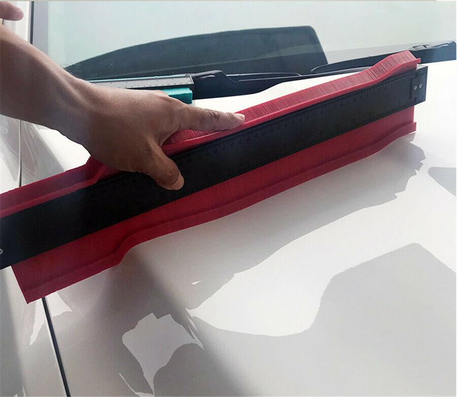 50CM Car Dent Measurement Body Repair Scale Ruler Arc Measuremt Tool New Quality