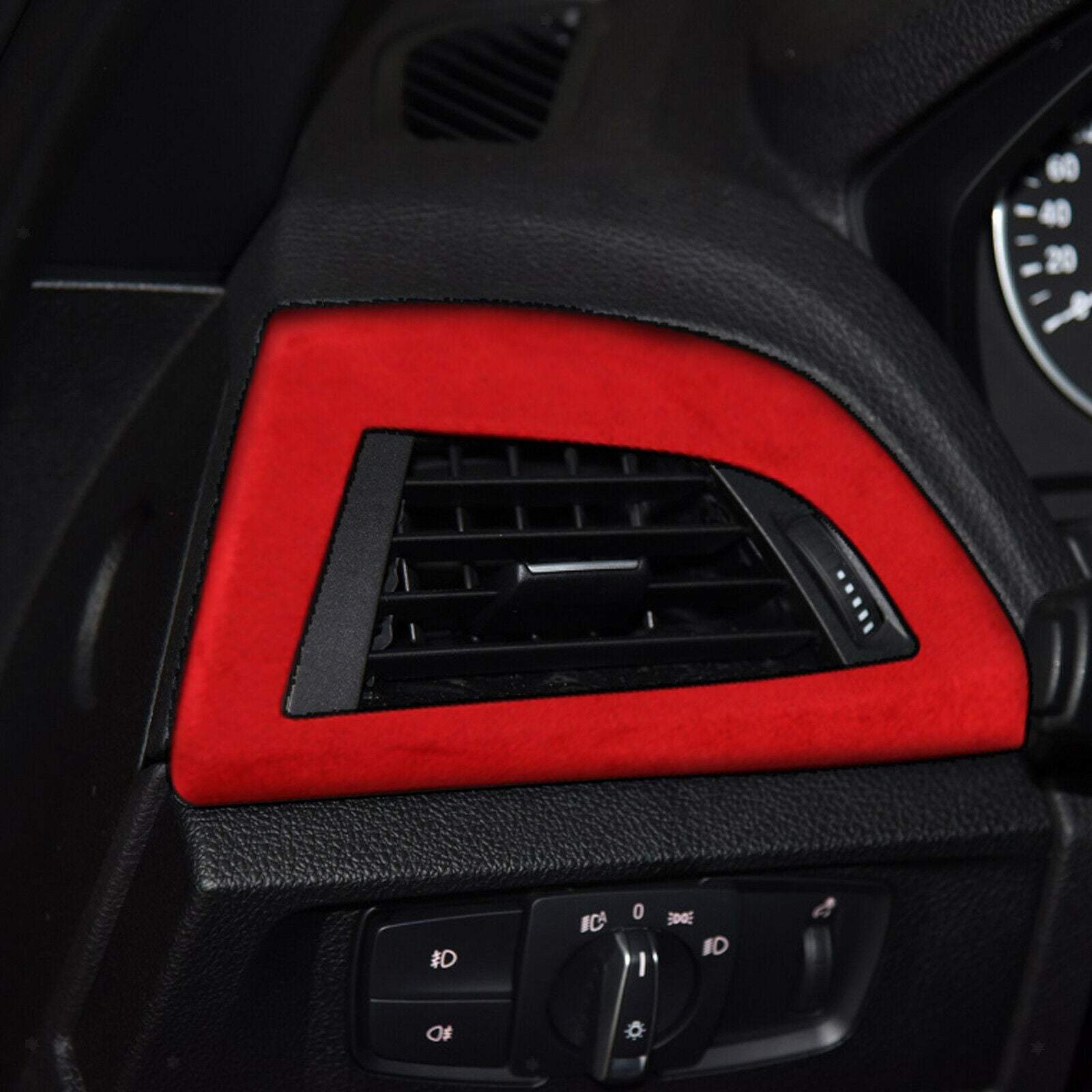 Dashboard Decals Stickers Compatible For BMW F23 1 Series 2 Series B,red
