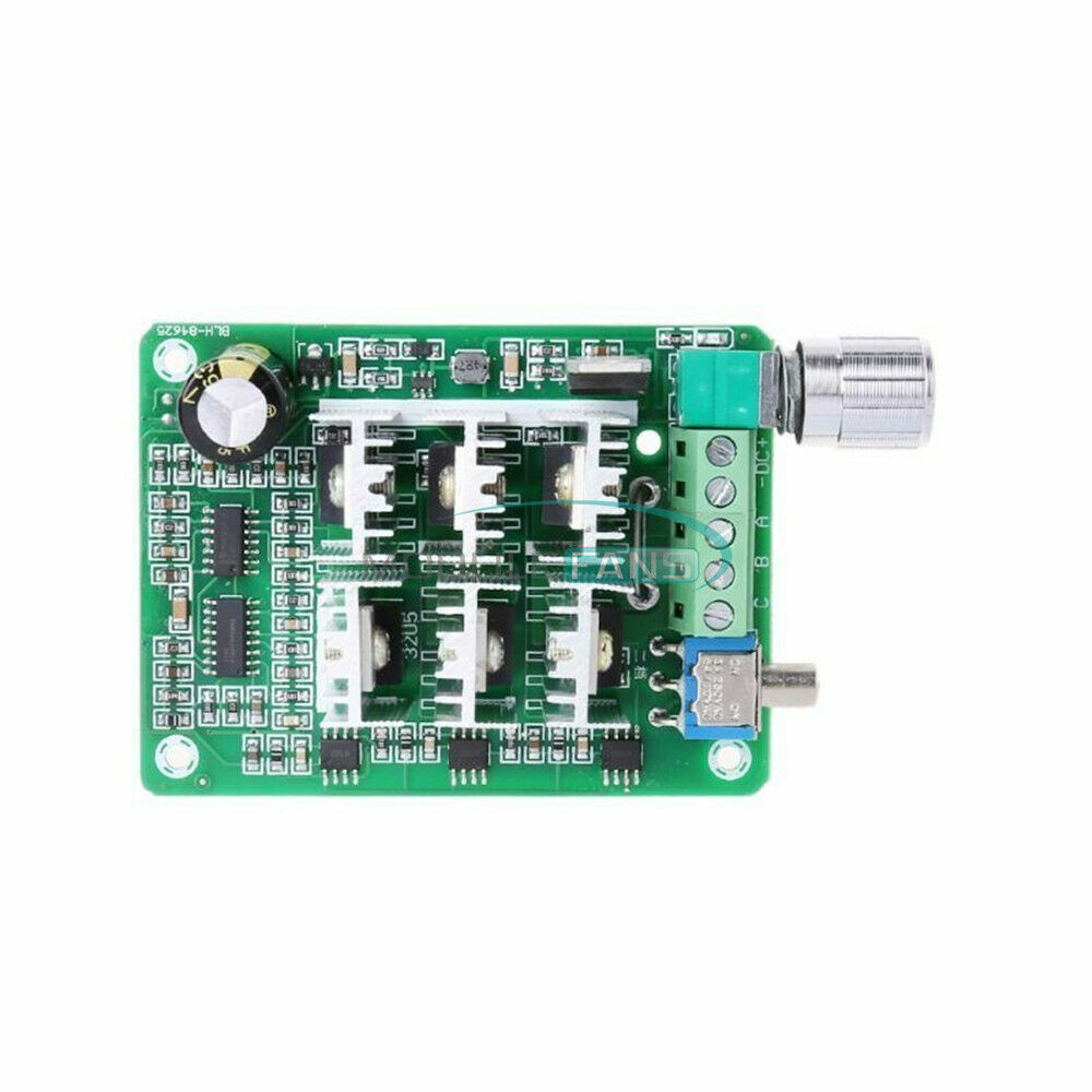 DC5-36V BLDC 3-Phase Sensorless Brushless Modulator Motor Speed Controller