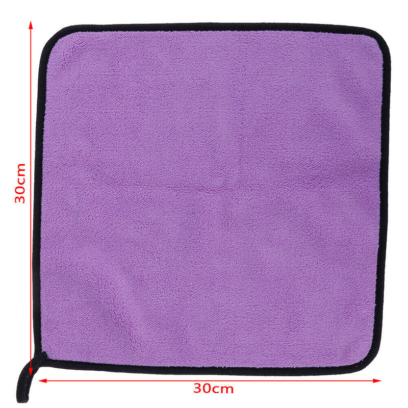 Absorbent Car Wash Microfiber Towel Car Cleaning Drying Cloth Car Care Clot-U Tt
